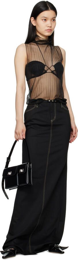 BY FAR Black Evita Heels - Picture 4