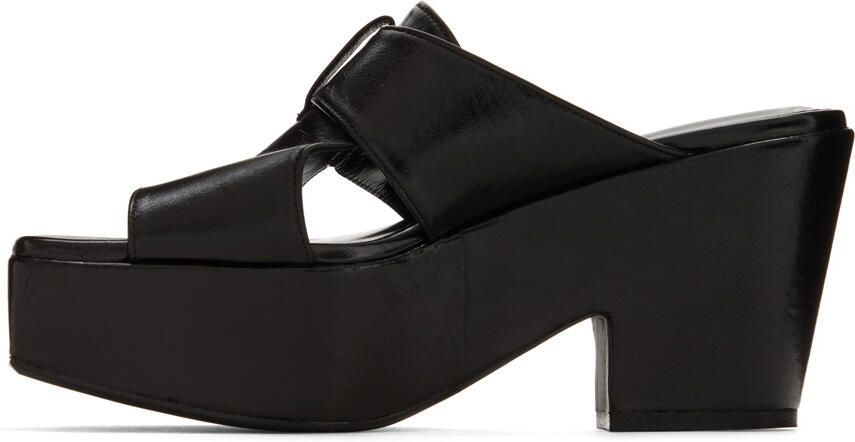 BY FAR Black Lenka Heeled Sandals - Picture 3