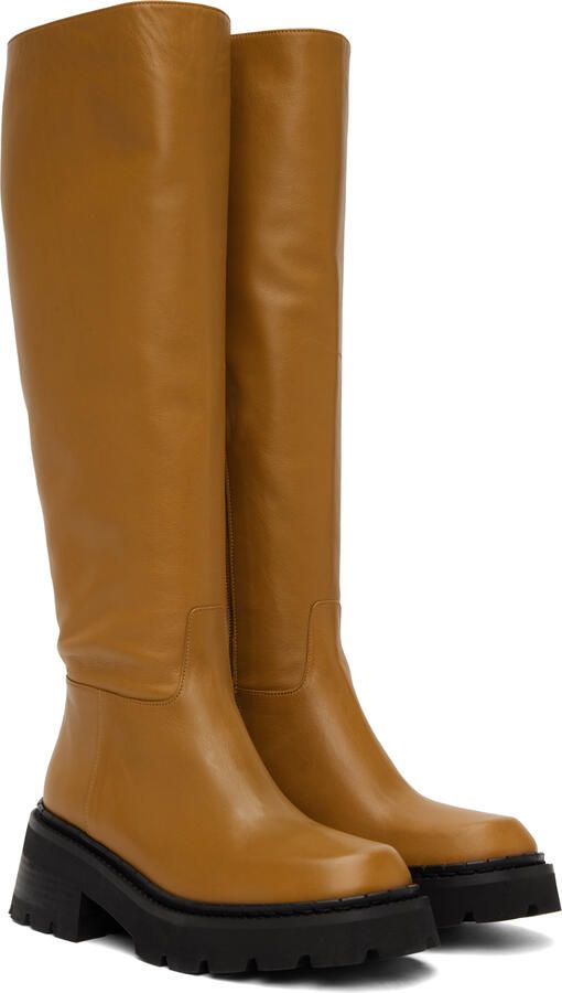 BY FAR Brown Russel Boots