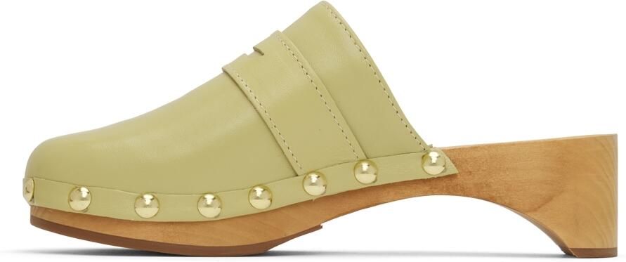 BY FAR Green Hans Clogs - Picture 2