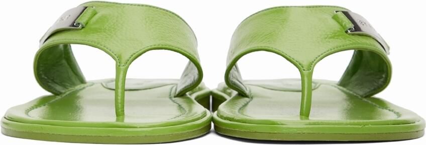 BY FAR Green Zizi Sandals - Picture 3