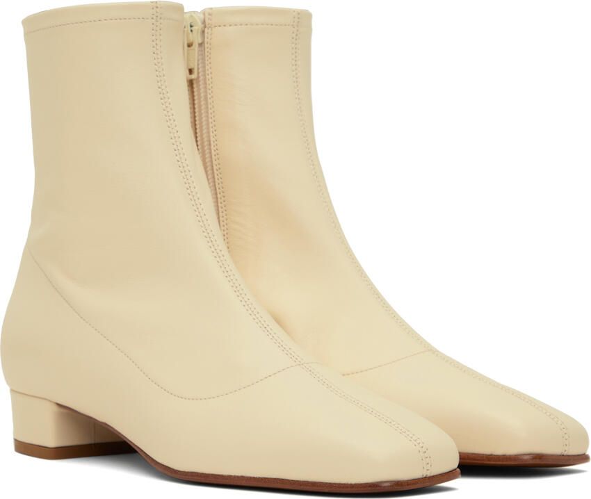 BY FAR Off-White Este Boots - Picture 2