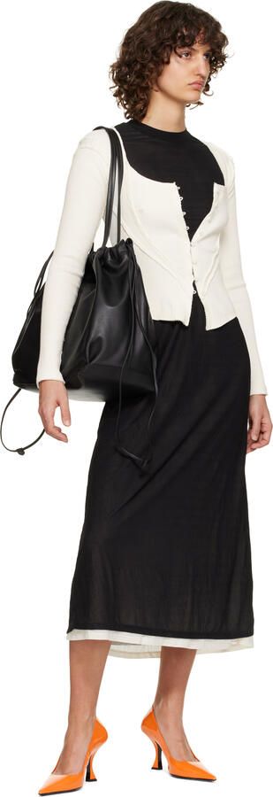 BY FAR Orange Viva Heels - Picture 4