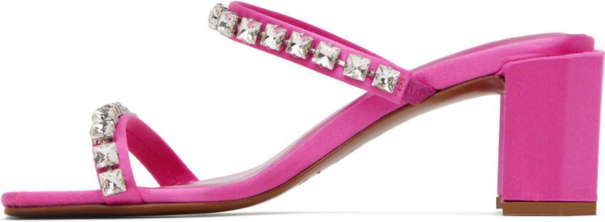 BY FAR Pink Tanya Heeled Sandals - Picture 3