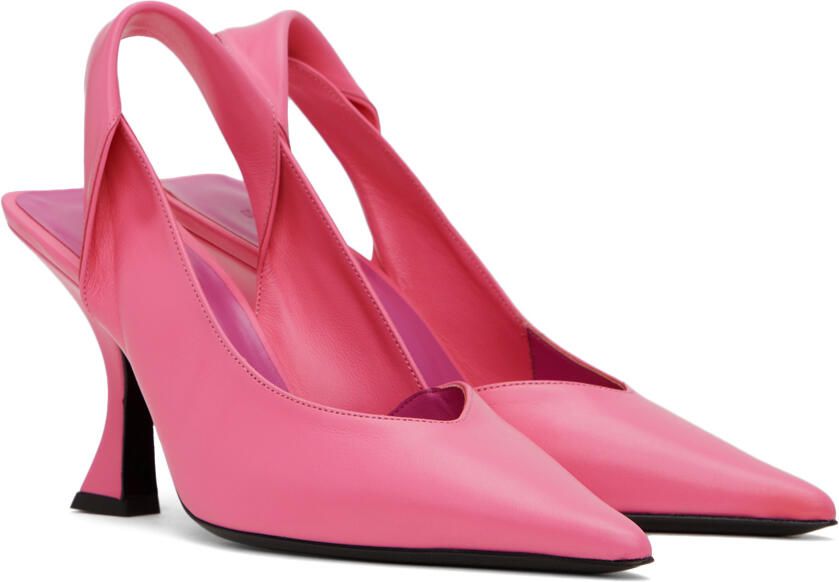 BY FAR Pink Yasha Heels - Picture 2