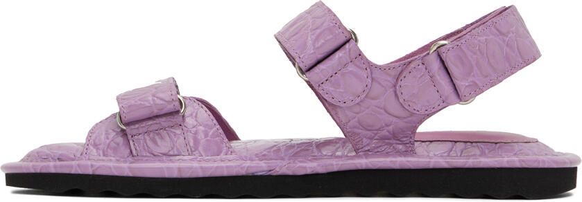 BY FAR Purple Gideon Sandals - Picture 4