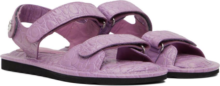 BY FAR Purple Gideon Sandals - Picture 2