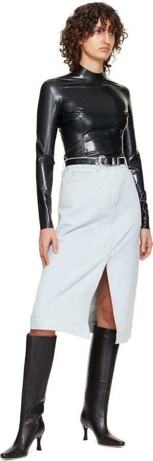 BY FAR SSENSE Exclusive Black Stevie 42 Boots - Picture 4