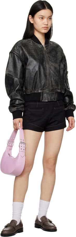 BY FAR SSENSE Work Capsule Brown Soho Loafers - Picture 4