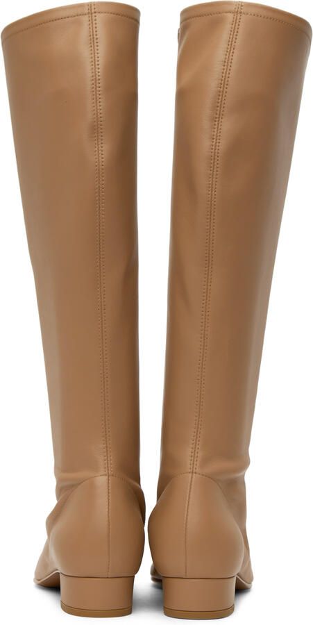 BY FAR Tan Edie Boots - Picture 3