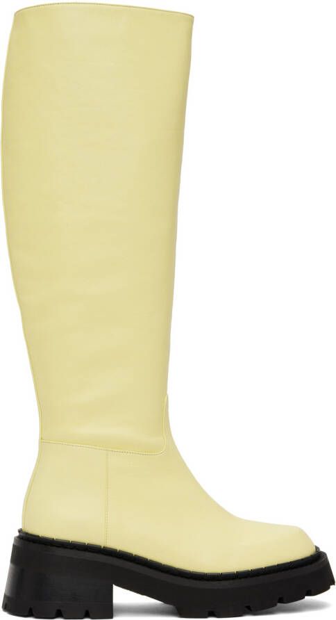 BY FAR Yellow Russel Boots