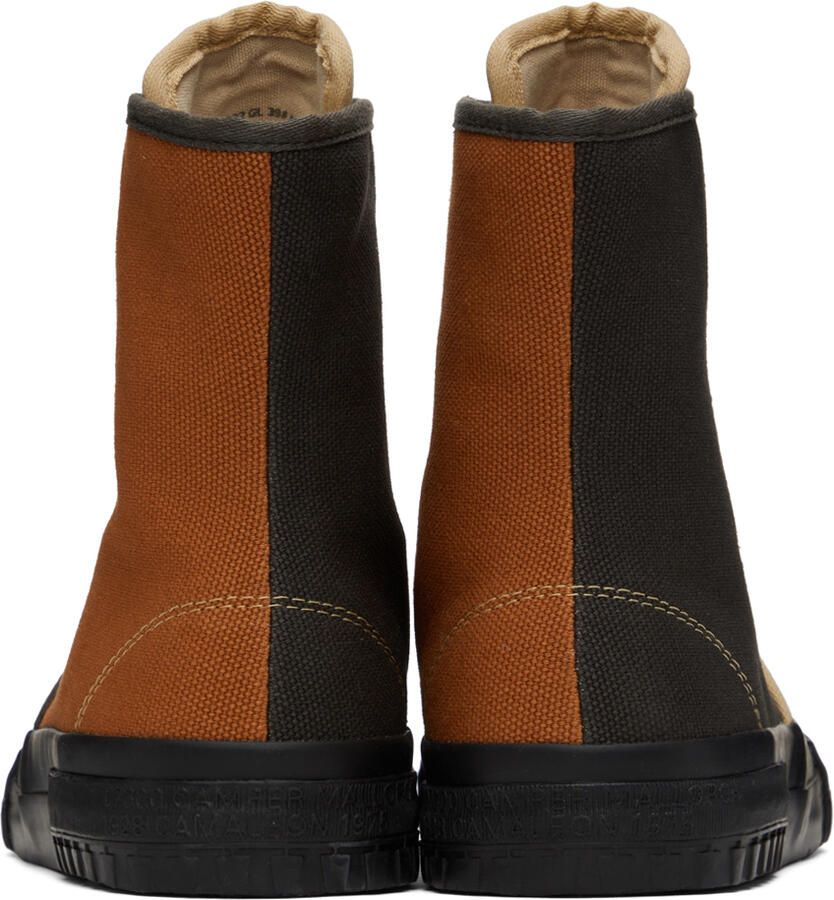 CAMPERLAB Brown & Orange Color Block Sneakers