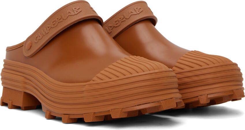 CAMPERLAB Brown Traktori Clogs - Picture 2