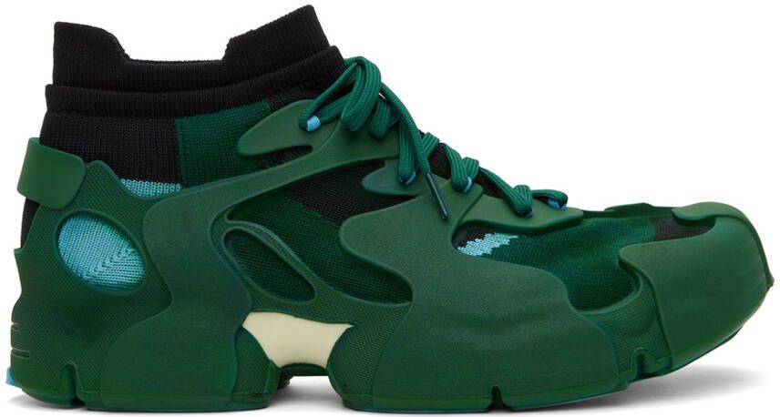 CAMPERLAB Green & Black Tossu Sneakers