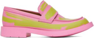 CAMPERLAB Pink & Green MIL 1978 Loafers