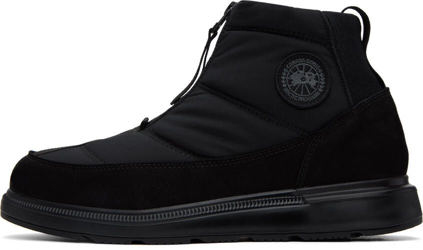 Canada Goose Black Crofton Puffer Boots - Picture 3