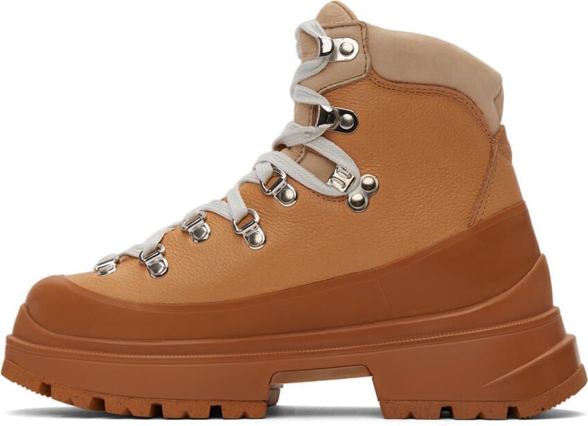 Canada Goose White & Beige Journey Boots - Picture 3