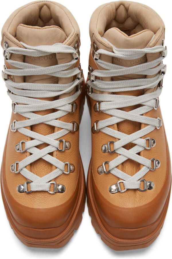 Canada Goose White & Beige Journey Boots - Picture 2