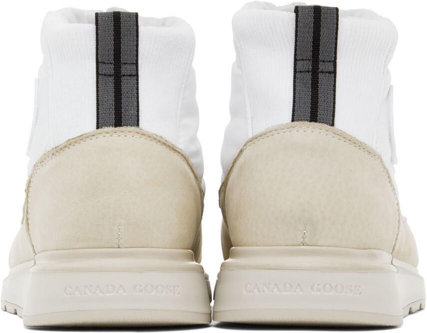 Canada Goose White Cypress Puffer Boots - Picture 4