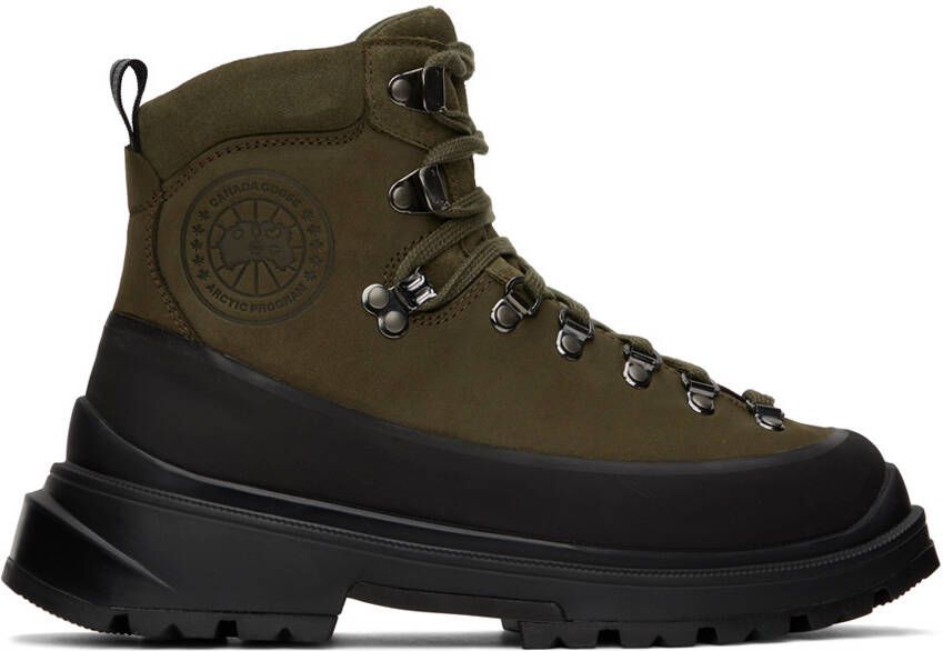 Canada Goose Black Journey Lace-Up Boots