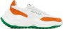 Casablanca White & Orange Atlantis Sneakers - Thumbnail 1