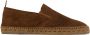 Castañer Brown Joel Pierced Espadrilles - Thumbnail 1