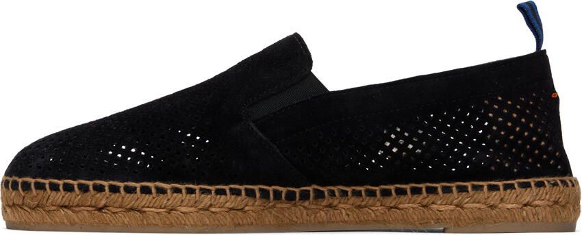 Castañer Black Joel Pierced Espadrilles - Picture 3