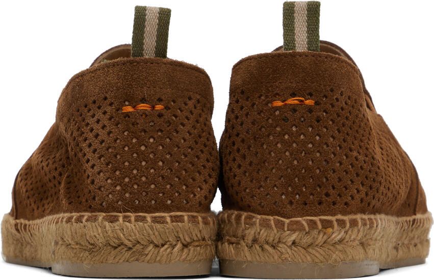 Castañer Brown Joel Pierced Espadrilles