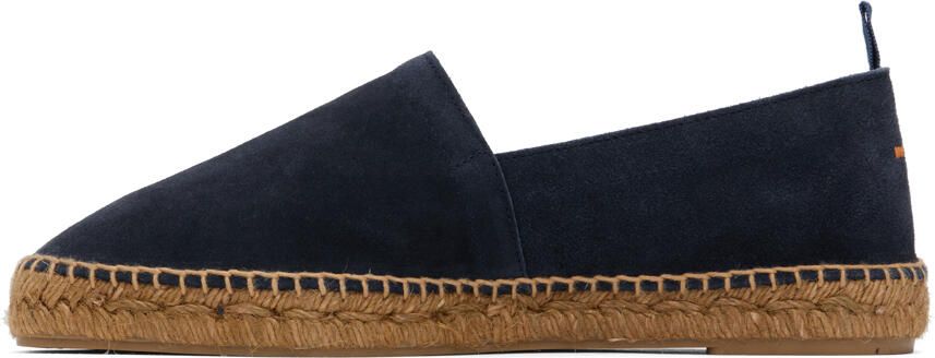 Castañer Navy Suede Pablo Espadrilles - Picture 3