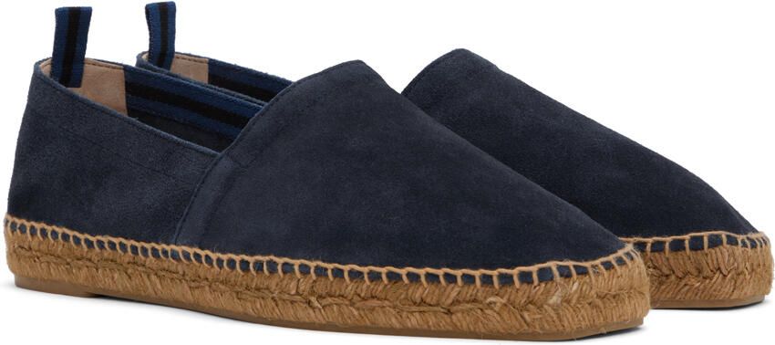 Castañer Navy Suede Pablo Espadrilles - Picture 2