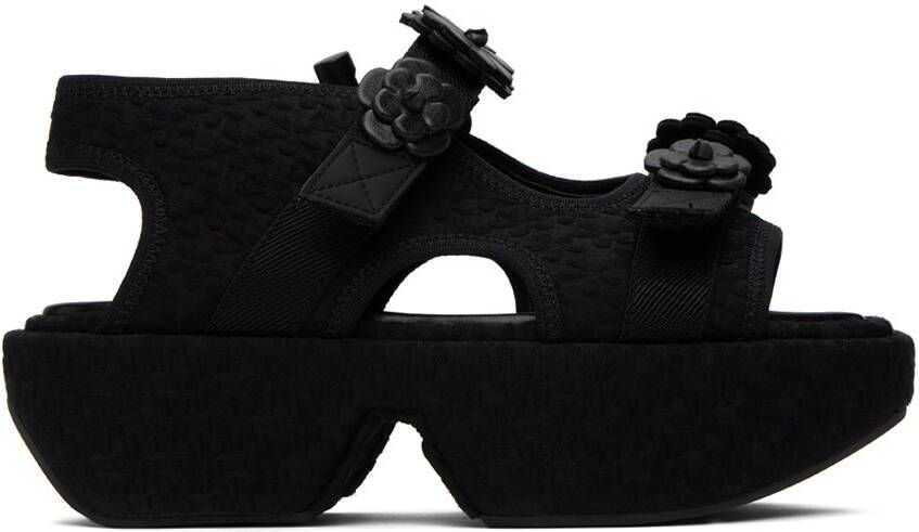 Cecilie Bahnsen Black May Sandals