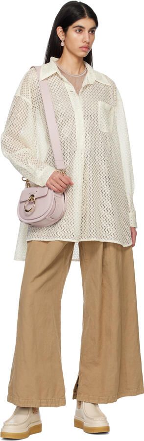 Chloé Beige Jamie Boots - Picture 4