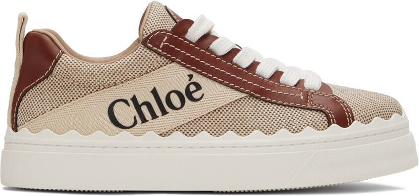 Chloé Beige Lauren Sneakers