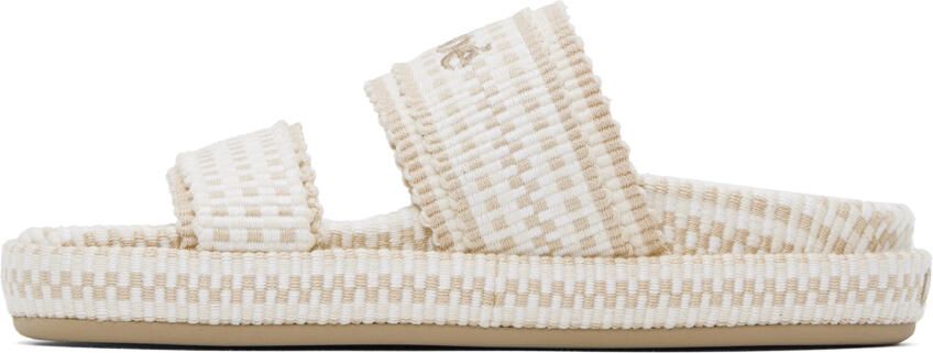 Chloé Beige Rori Sandals - Picture 4