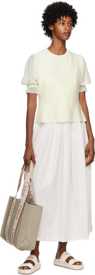 Chloé Beige Rori Sandals - Picture 3