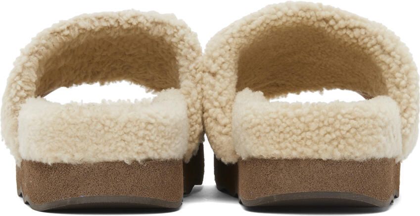 Chloé Beige Wavy Sandals - Picture 2