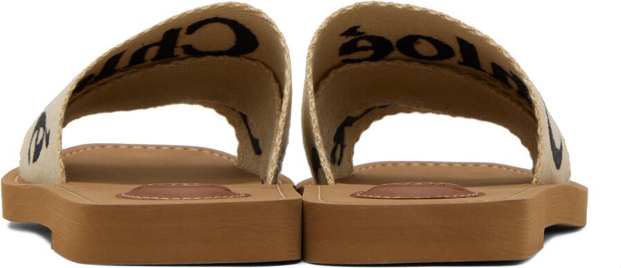 Chloé Beige Woody Sandals