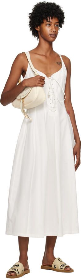 Chloé Beige Woody Sandals - Picture 4