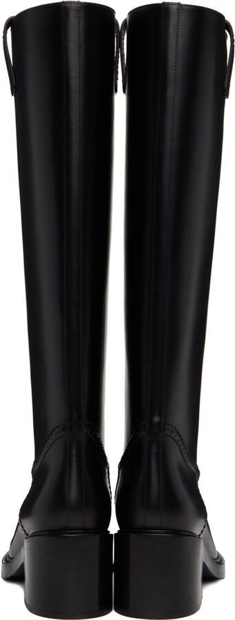 Chloé Black Mallo Tall Boots - Picture 4
