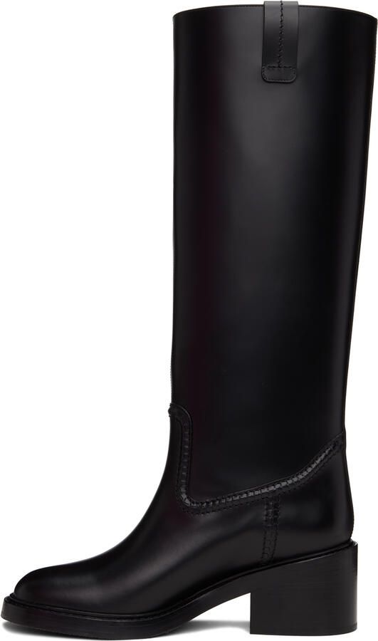 Chloé Black Mallo Tall Boots