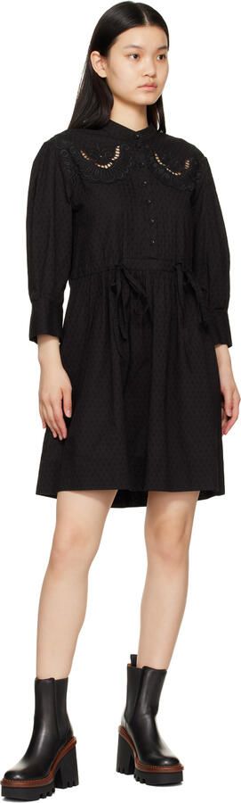 Chloé Black Owena Boots - Picture 4