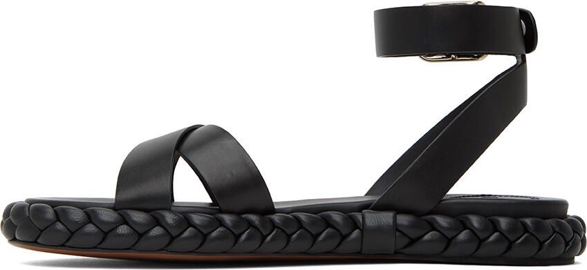 Chloé Black Pip Sandals - Picture 3