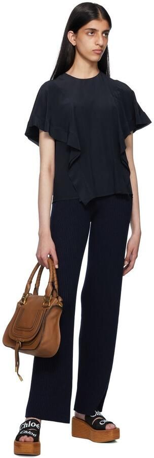 Chloé Black Woody Espadrilles - Picture 4