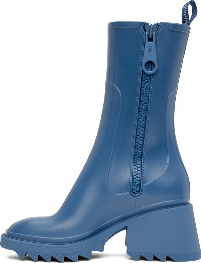 Chloé Blue Betty Boots - Picture 2