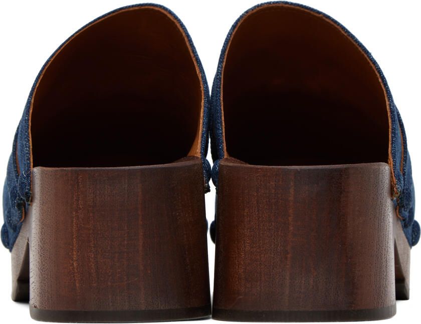 Chloé Blue Marcie Clogs