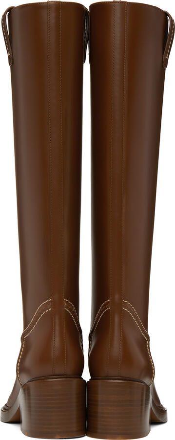 Chloé Brown Mallo Tall Boots - Picture 3