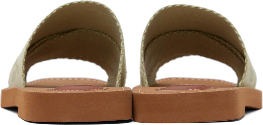 Chloé Green Woody Mules