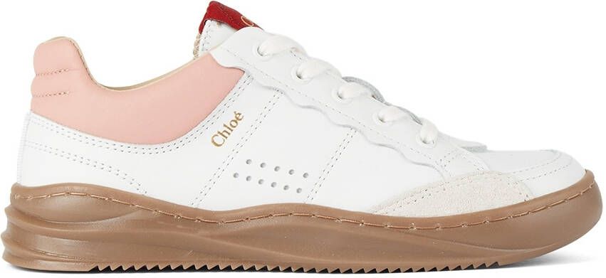 Chloé Kids Off-White Franckie Sneakers