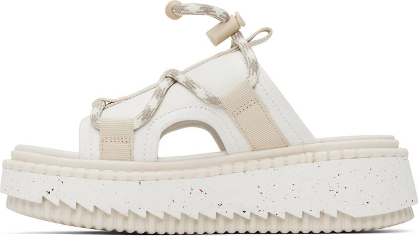 Chloé Off-White Lilli Mules - Picture 3