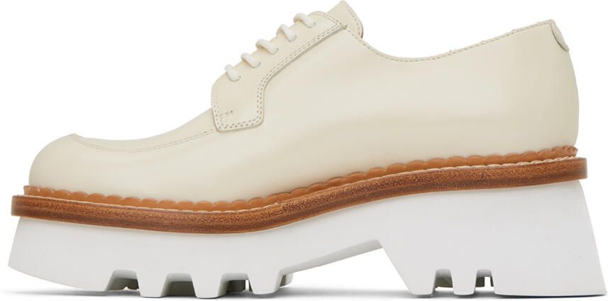 Chloé Off-White Owena Oxfords - Picture 3